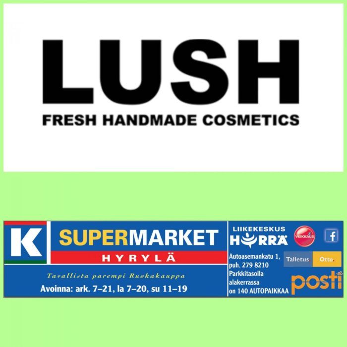Lush ja Hyrra_ystavamyyjaiset